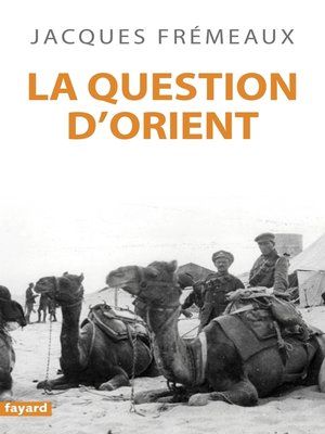 cover image of La Question d'Orient